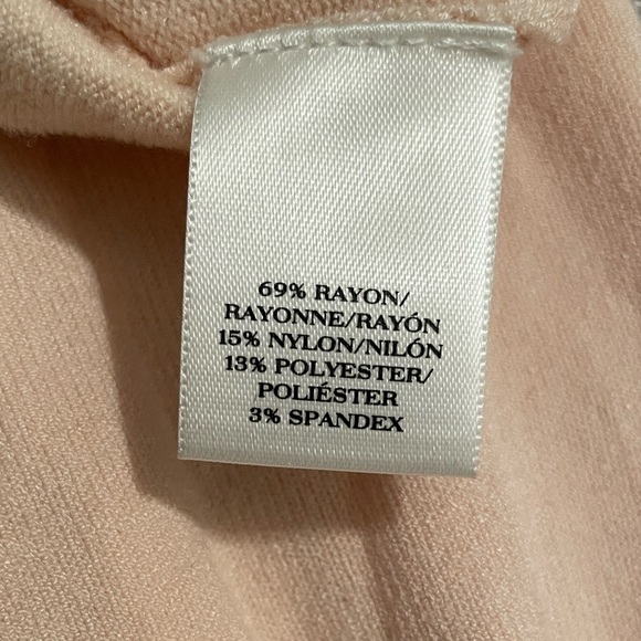 Peach Tory Burch Sweater- Petite XS - Picture 8 of 9